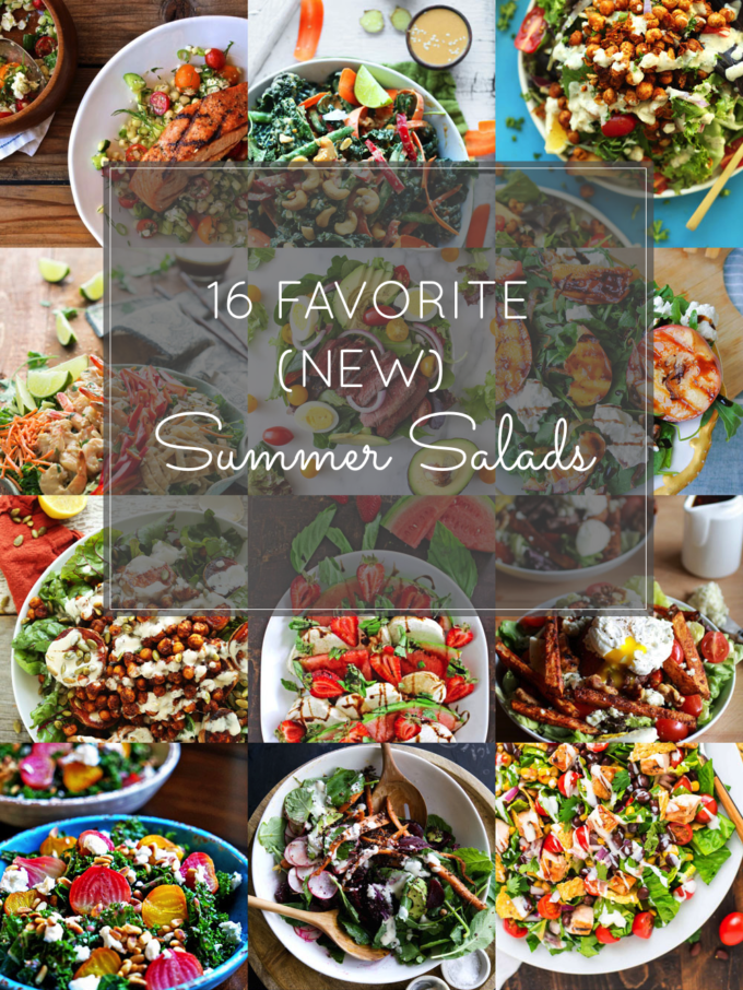 Try This Favorite Photos 16 Favorite (NEW) Summer Salads To Try; a.k.a., recipes you'll