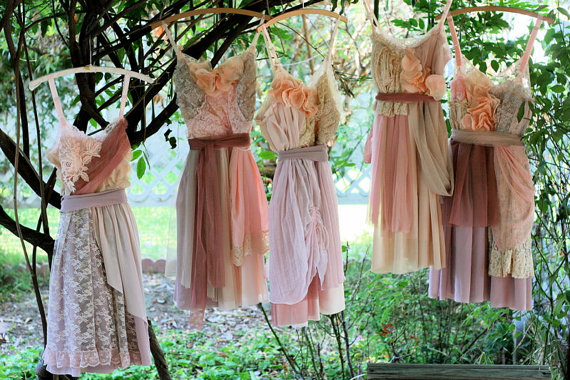 indie bridesmaid dresses