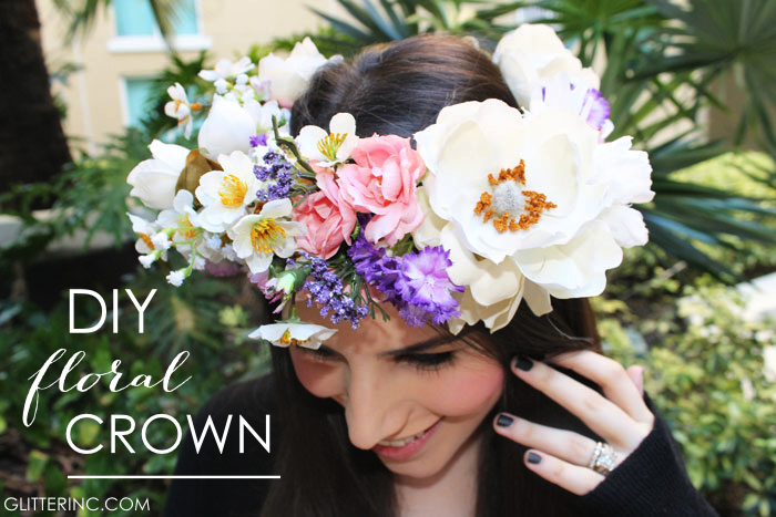 DIY  How to Make a Flower Crown (Real Flowers!) 