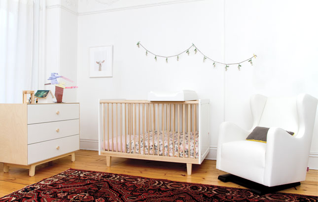 mid century modern nursery furniture