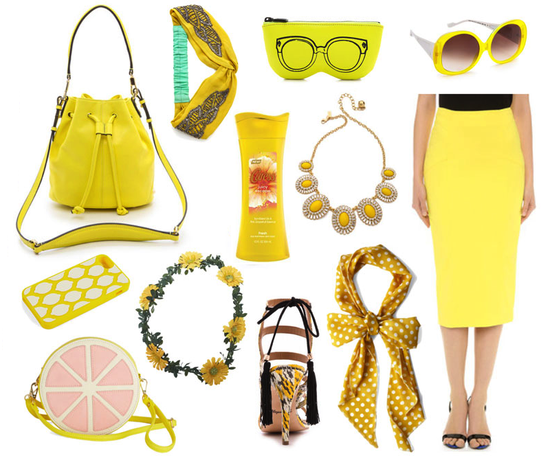 Love. Want. Need. All Things Yellow | Glitter, Inc.