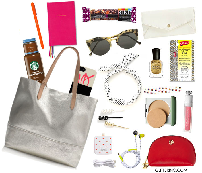 Summer Style: In My Tote Bag | Glitter, Inc.