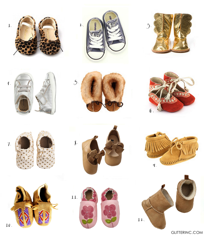 Types of baby shoes sale