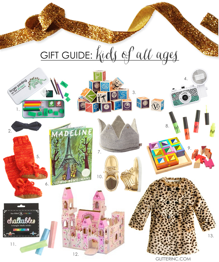 Gift Guide  Stocking Stuffers for Kids, Babies, Toddlers, and Tweens -  Glitter, Inc.