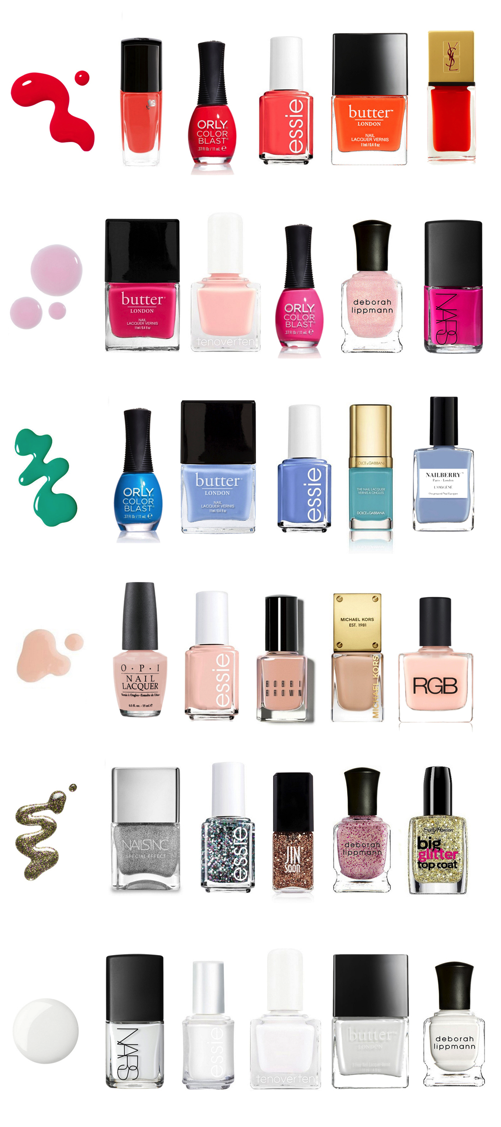 The Best Nail Polish Colors for Summer