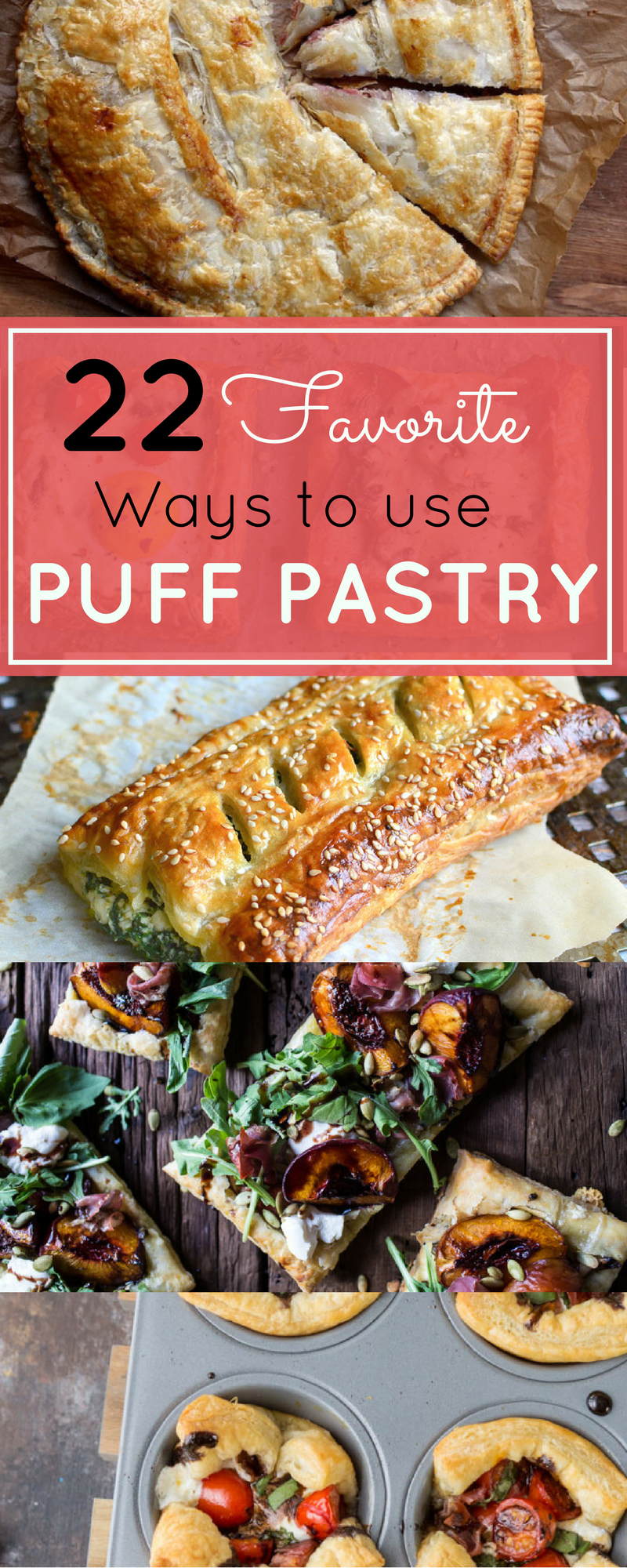 22 mouth-watering reasons to cheat, and use store-bought puff pastry. Click through for the recipes. | glitterinc.com | @glitterinc