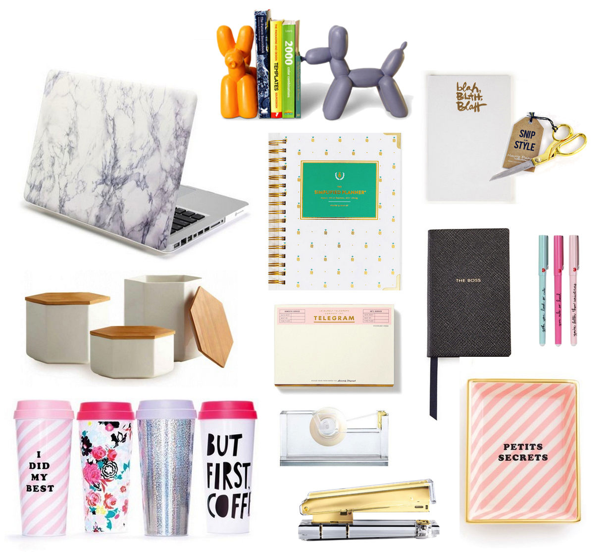 Grown-up School Supplies for The #GirlBoss - Glitter, Inc.