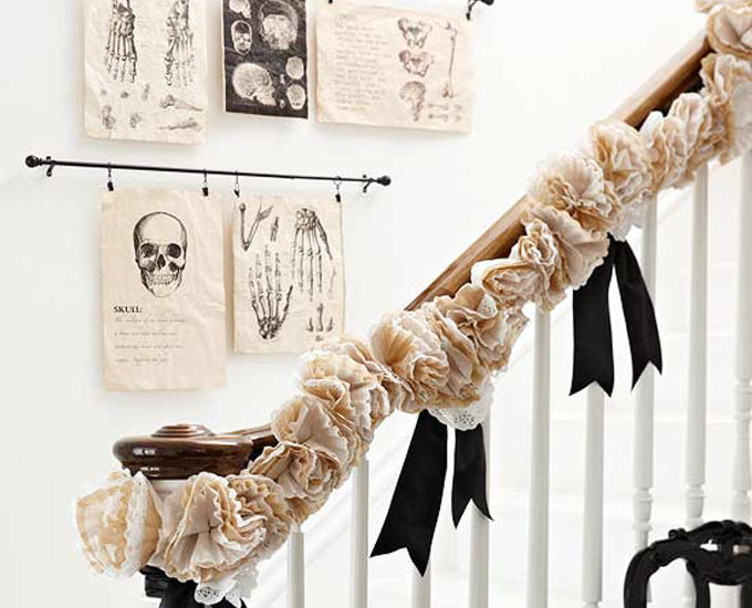 Halloween Ghoulish Stairway DIY