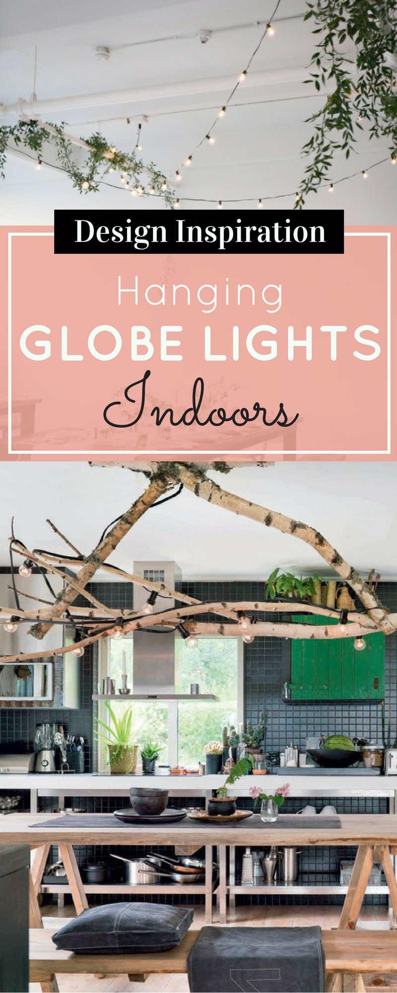 Decorating With Hanging Globe Lights Indoors Glitter Inc