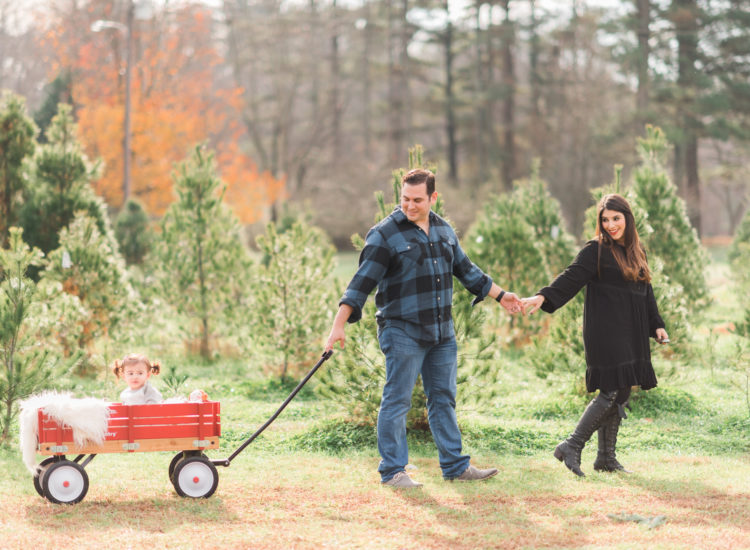 Holiday Family Photo Shoot at a Christmas Tree Farm (Tips and Tricks for Shooting with Kids)
