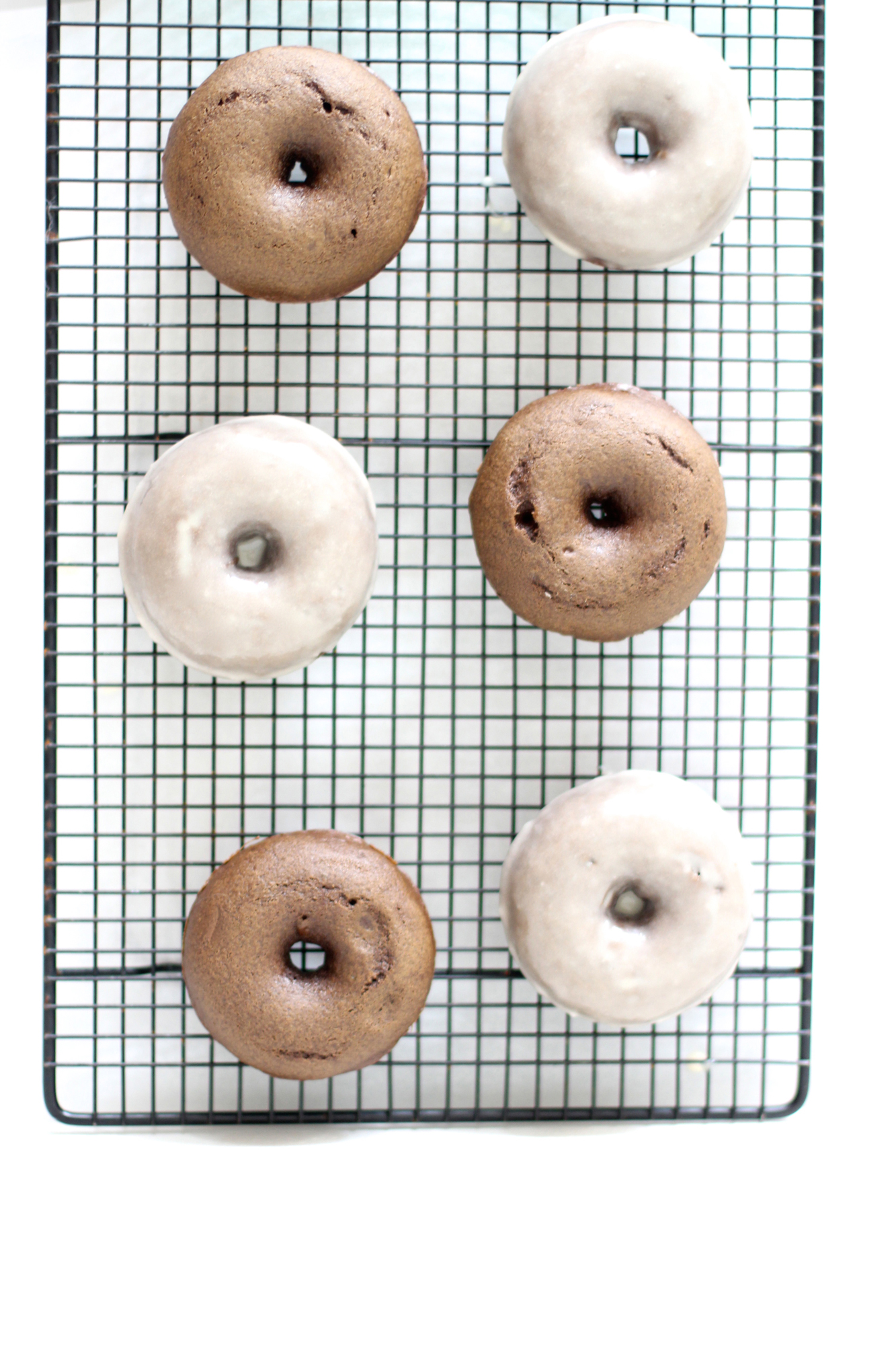 Hot Chocolate Donuts with Toasted Marshmallows (These are incredible! Just sayin'.)