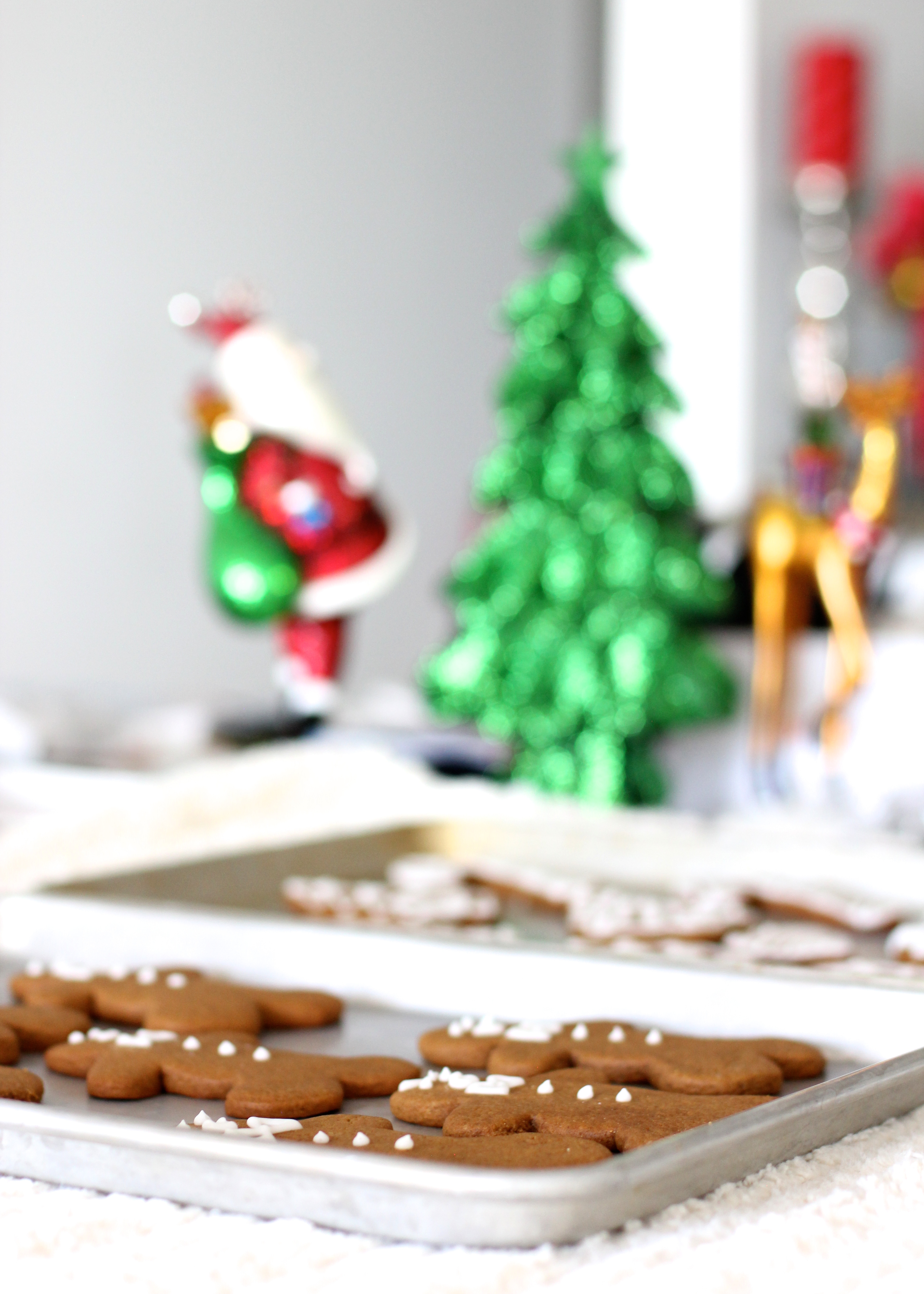 How to Make Frosted Chewy Gingerbread Cookies