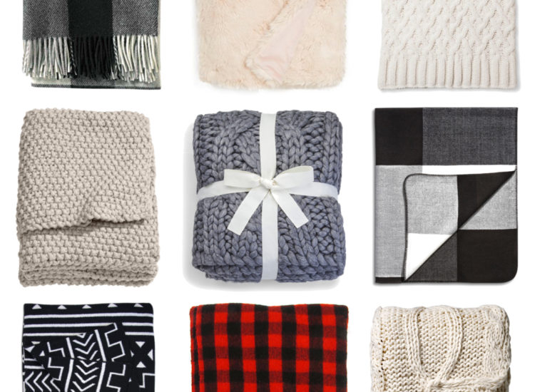 My Favorite Throw Blankets for Fall and Winter