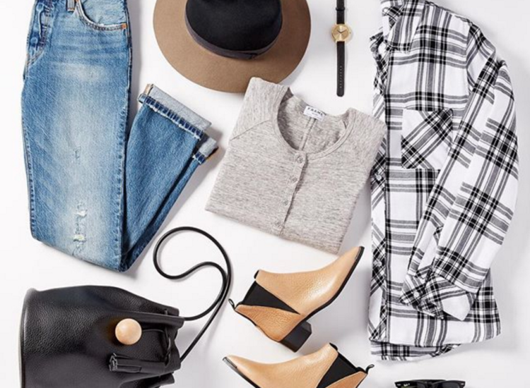 Spring Packing flatlay