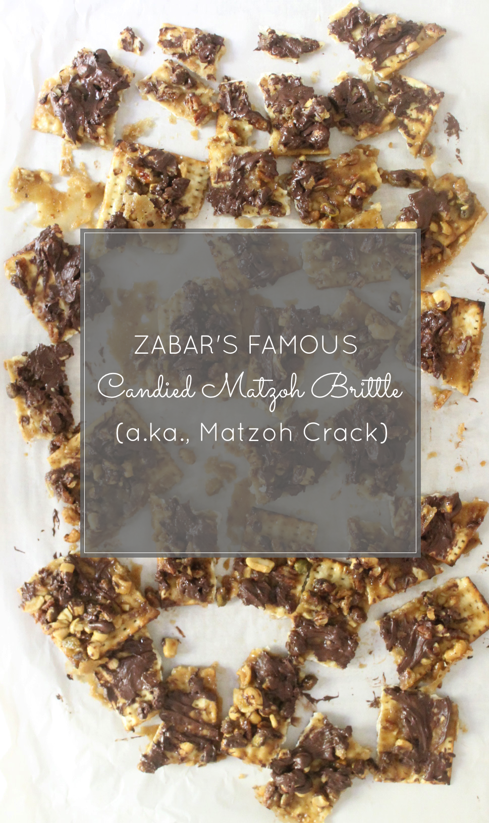 How to Make Zabar's Famous Candied Caramel Nut and Chocolate Matzoh Brittle (a.k.a., Passover Candy Crack) #Recipe