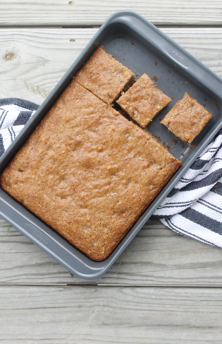 Healthier Vegan Banana Cake With Almond Flour Glitter, Inc.