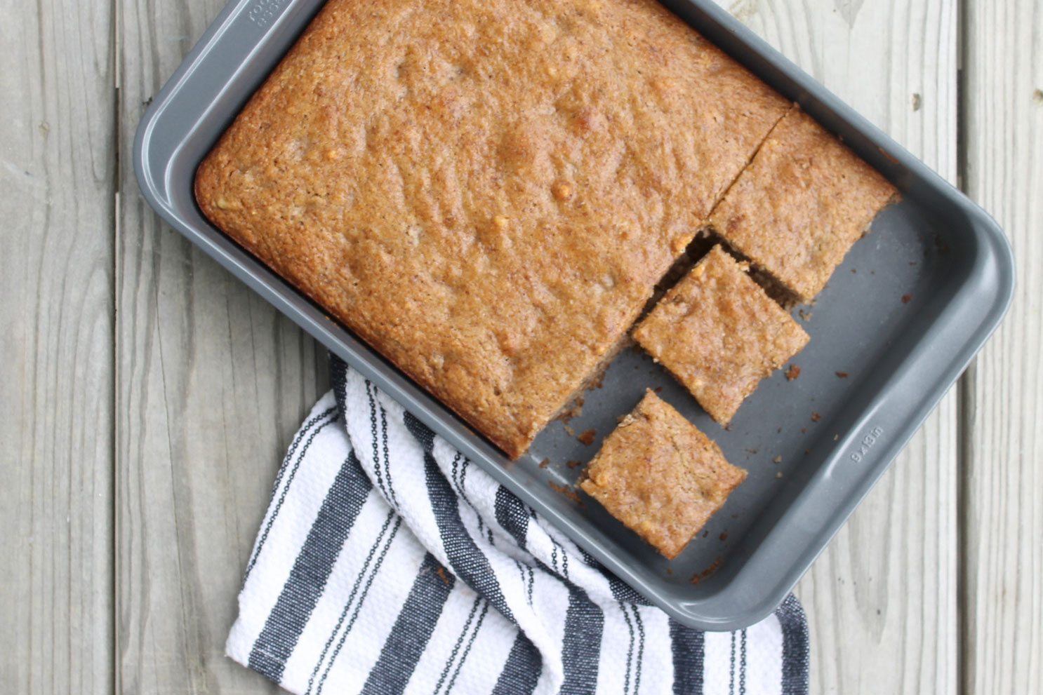 Healthier Vegan Banana Cake With Almond Flour (You'll never be able to tell this moist, fluffy cake doesn't have any dairy or eggs!)