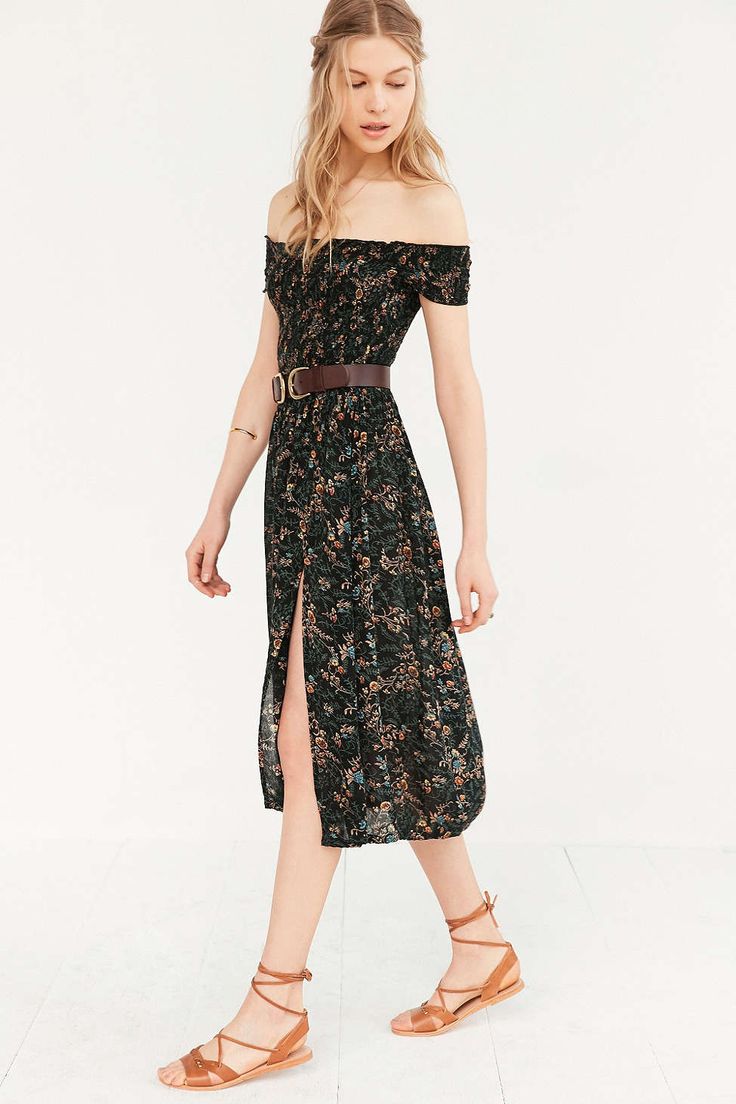 oasis one shoulder maxi dress