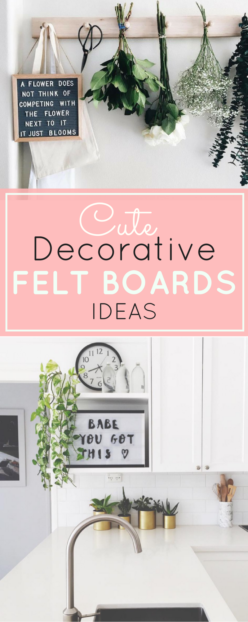 The Coolest Customizable Art: Felt Letter Boards and Black Light Boxes, plus where to buy them. | glitterinc.com | @glitterinc