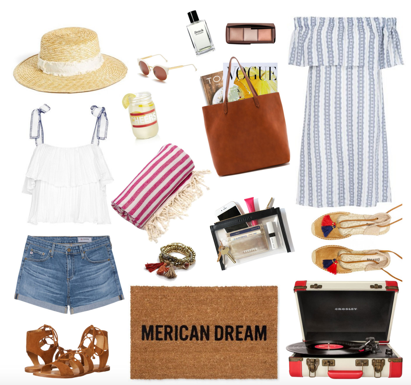 What to Wear This Fourth of July: July 4th Americana Summer Barbecue Look