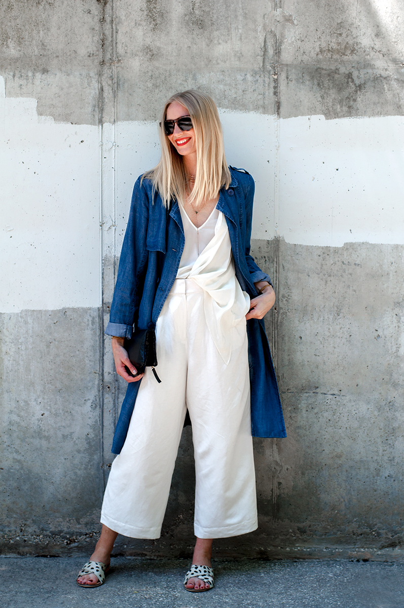 Have you tried the cropped wide leg pants trend? Majorly cute, and with plenty of 70s vibes, the shape is actually much more flattering than you'd think.