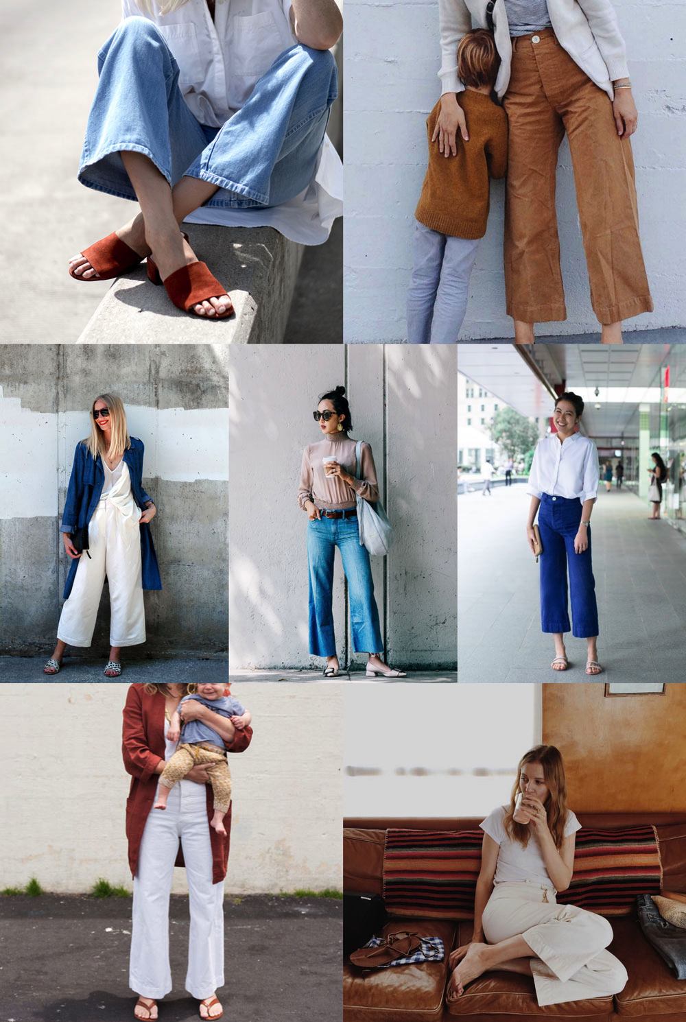 Trend To Try: Wide Leg Trousers