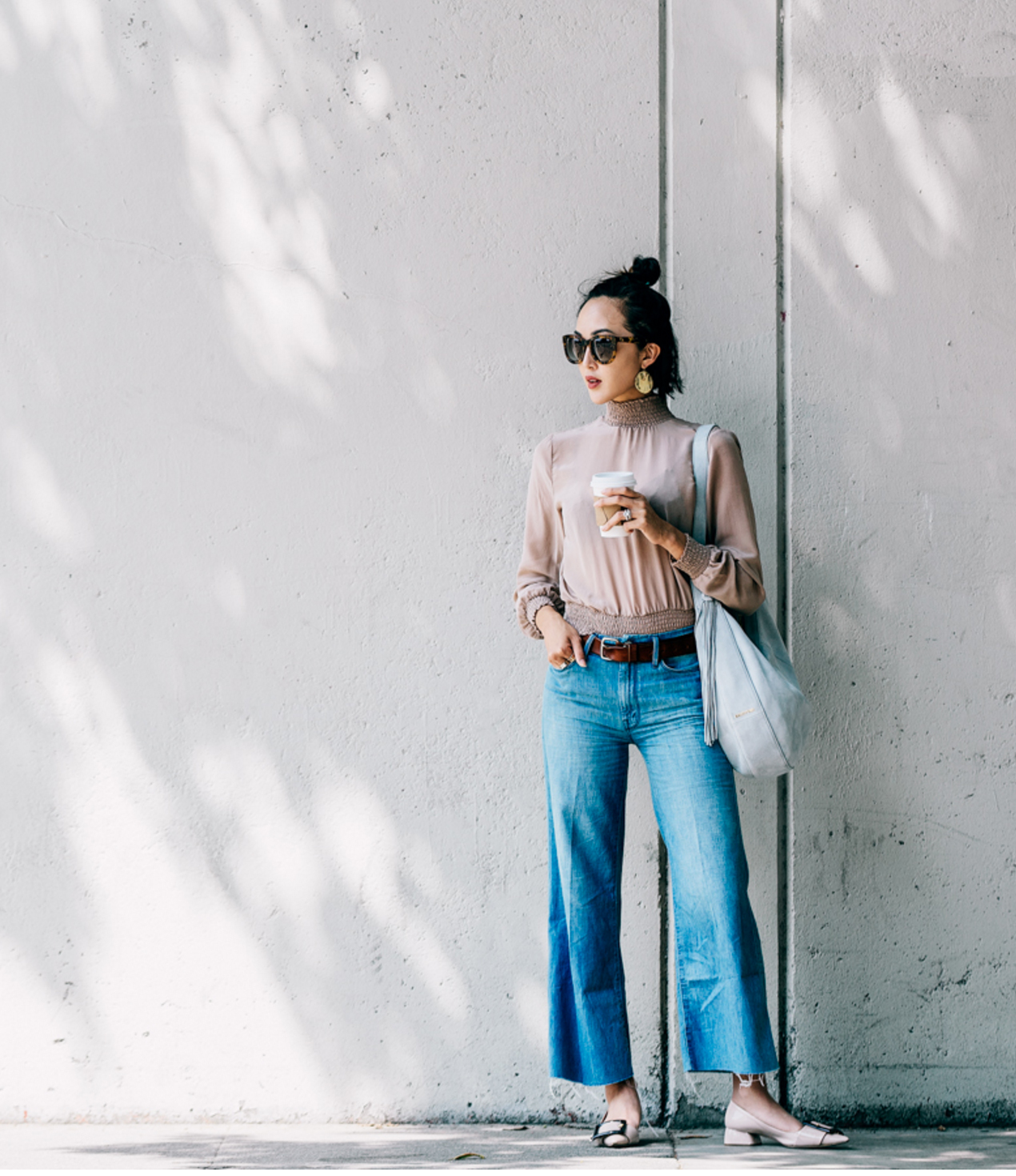 Have you tried the cropped wide leg pants trend? Majorly cute, and with plenty of 70s vibes, the shape is actually much more flattering than you'd think.