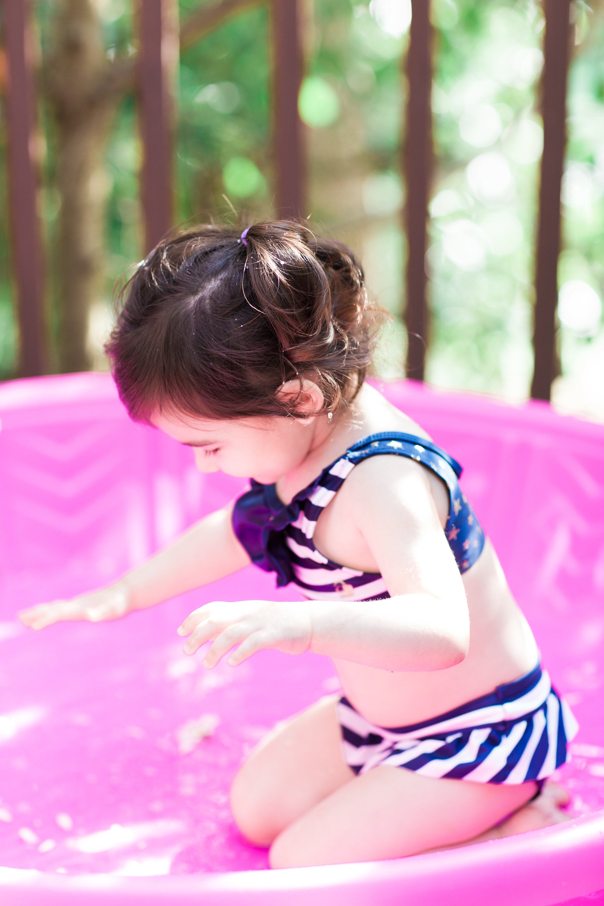 Toddler Playing in Summer Time (Plus thoughts on mom guilt and how to deal when you feel a little like a failure.)