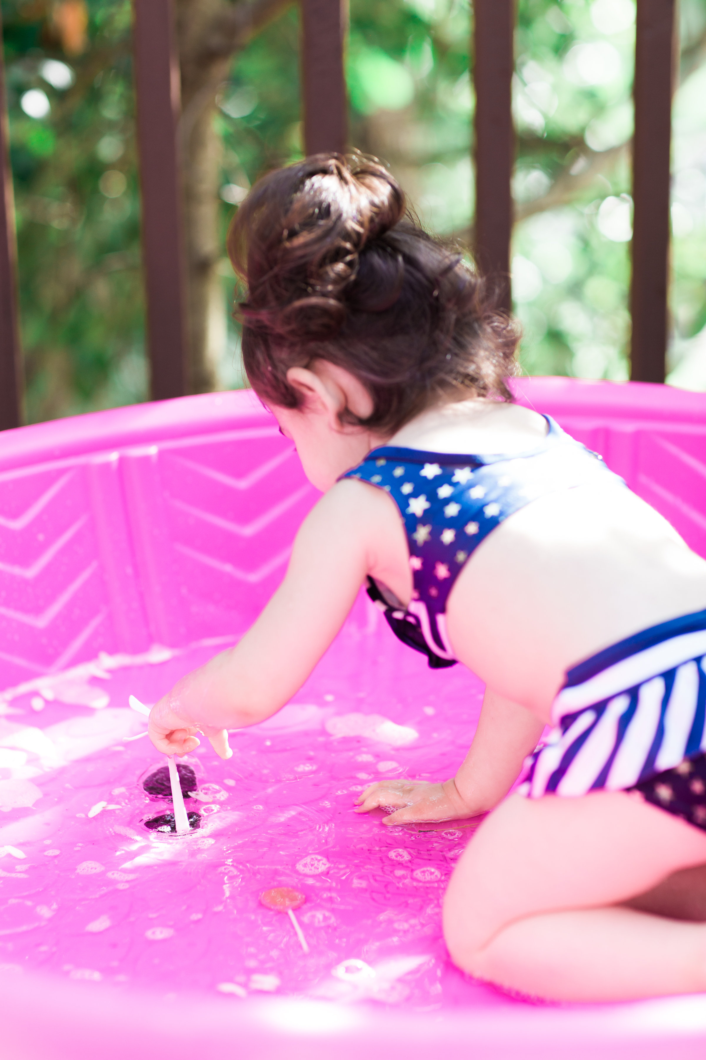 Toddler Playing in Summer Time (Plus thoughts on mom guilt and how to deal when you feel a little like a failure.)