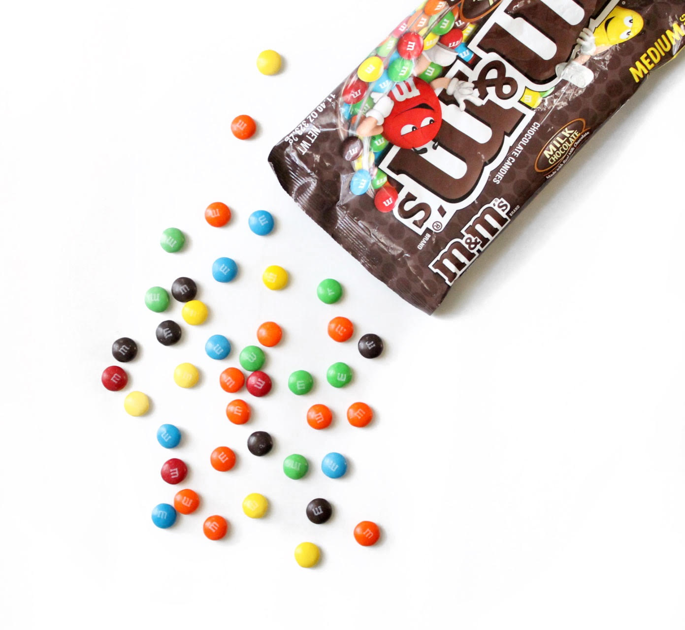 Large Bag of Spilled M&M's