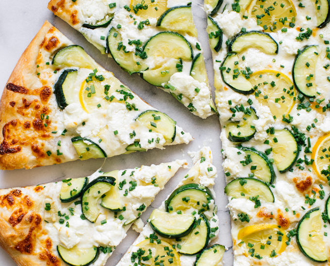 Zucchini Pizza