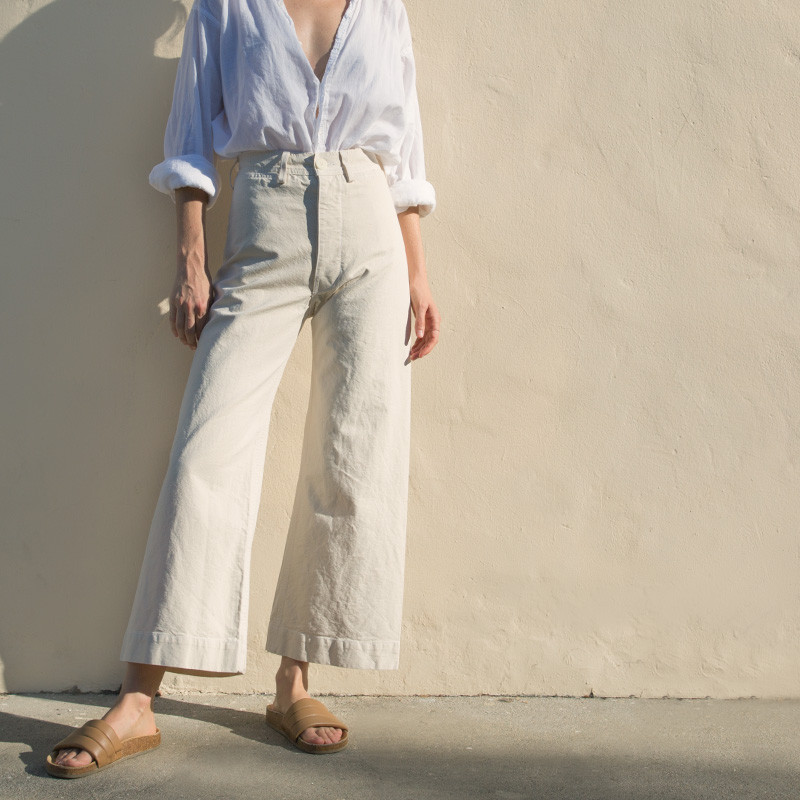 Have you tried the cropped wide leg pants trend? Majorly cute, and with plenty of 70s vibes, the shape is actually much more flattering than you'd think.