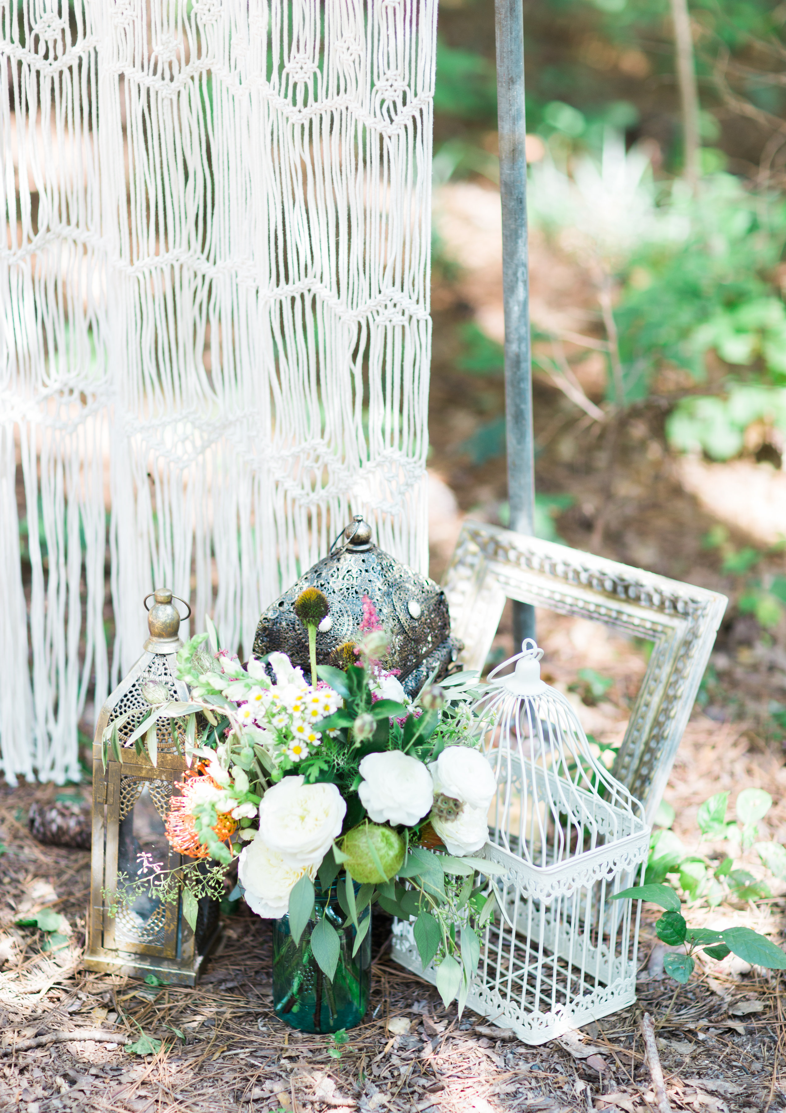 Behind-the-Scenes of a Bohemian Backyard Birthday Festival. Click through for the details. | glitterinc.com | @glitterinc