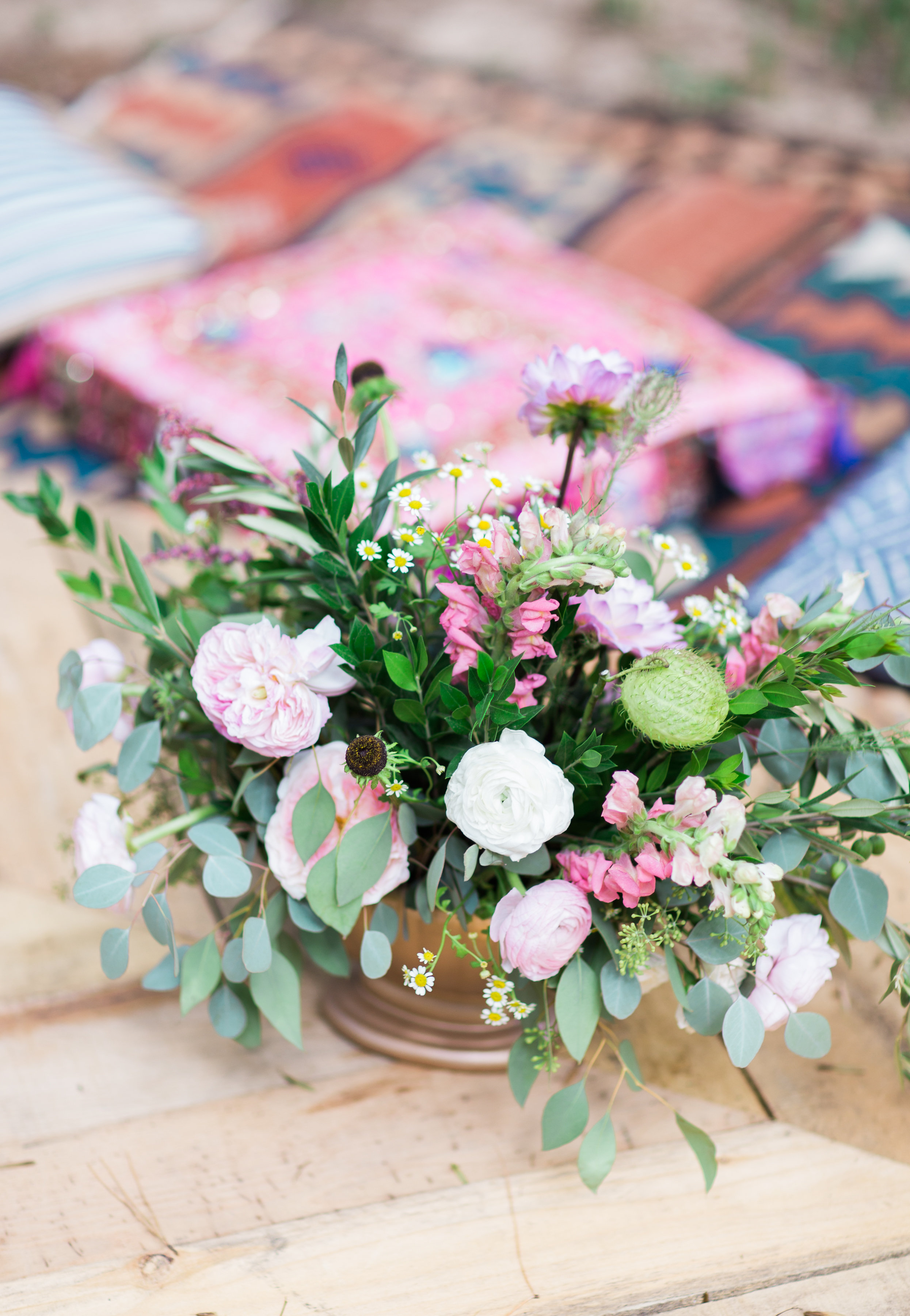 Behind-the-Scenes of a Bohemian Backyard Birthday Festival. Click through for the details. | glitterinc.com | @glitterinc