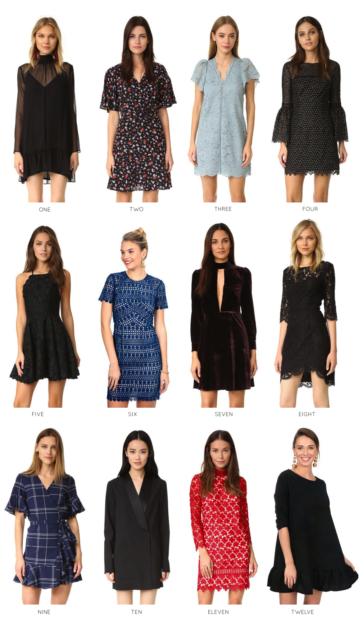  12 Festive Holiday Dresses for Any Occasion. Click through for the details. | glitterinc.com | @glitterinc