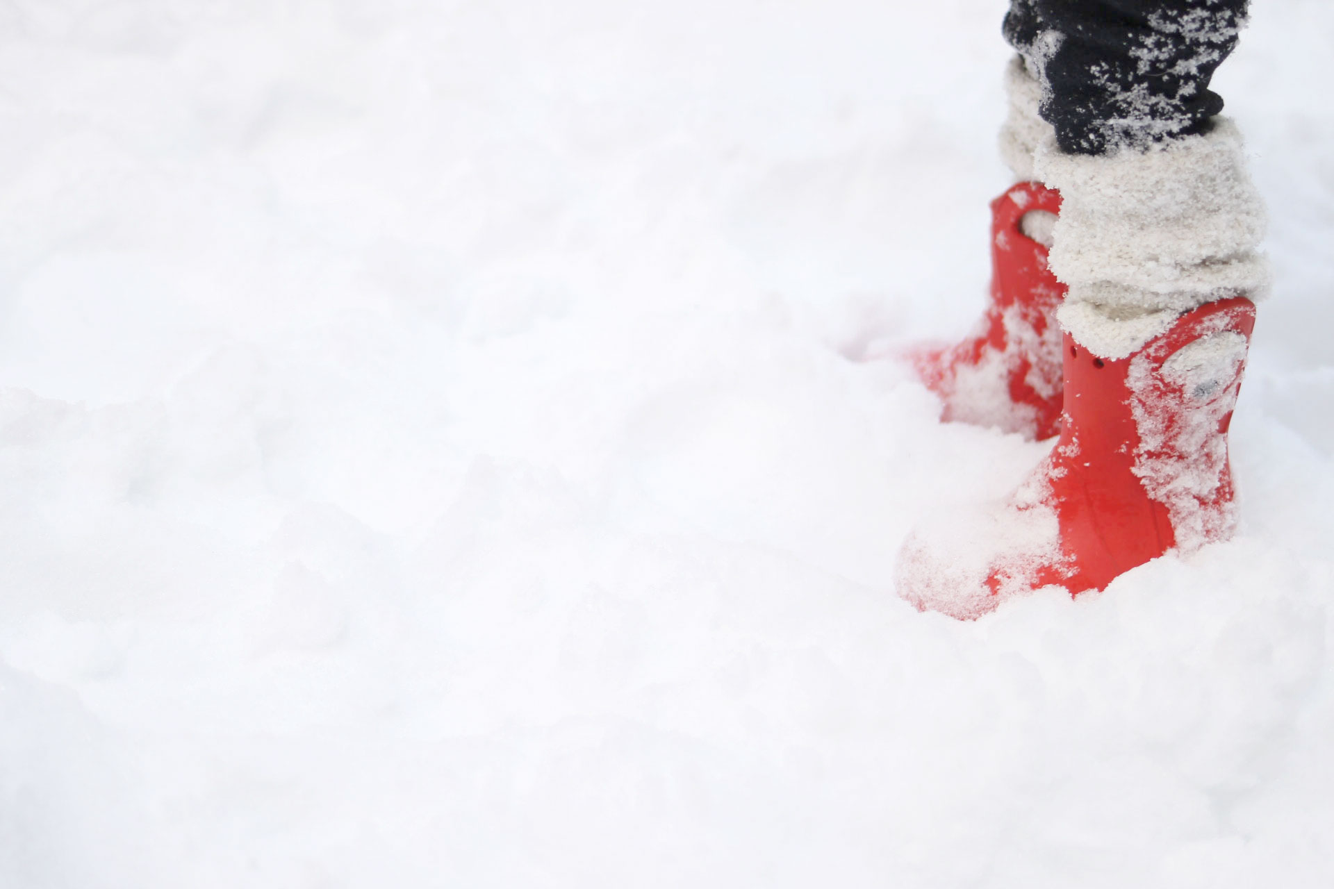 I love the traditions we're starting to make on snow day(s), like playing in the snow, making a big batch of cookies, and taking ALL of the pictures. | glitterinc.com | @glitterinc