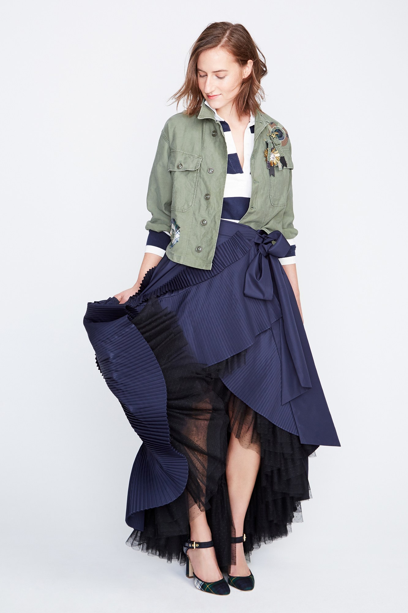 High low tulle shop skirt j crew