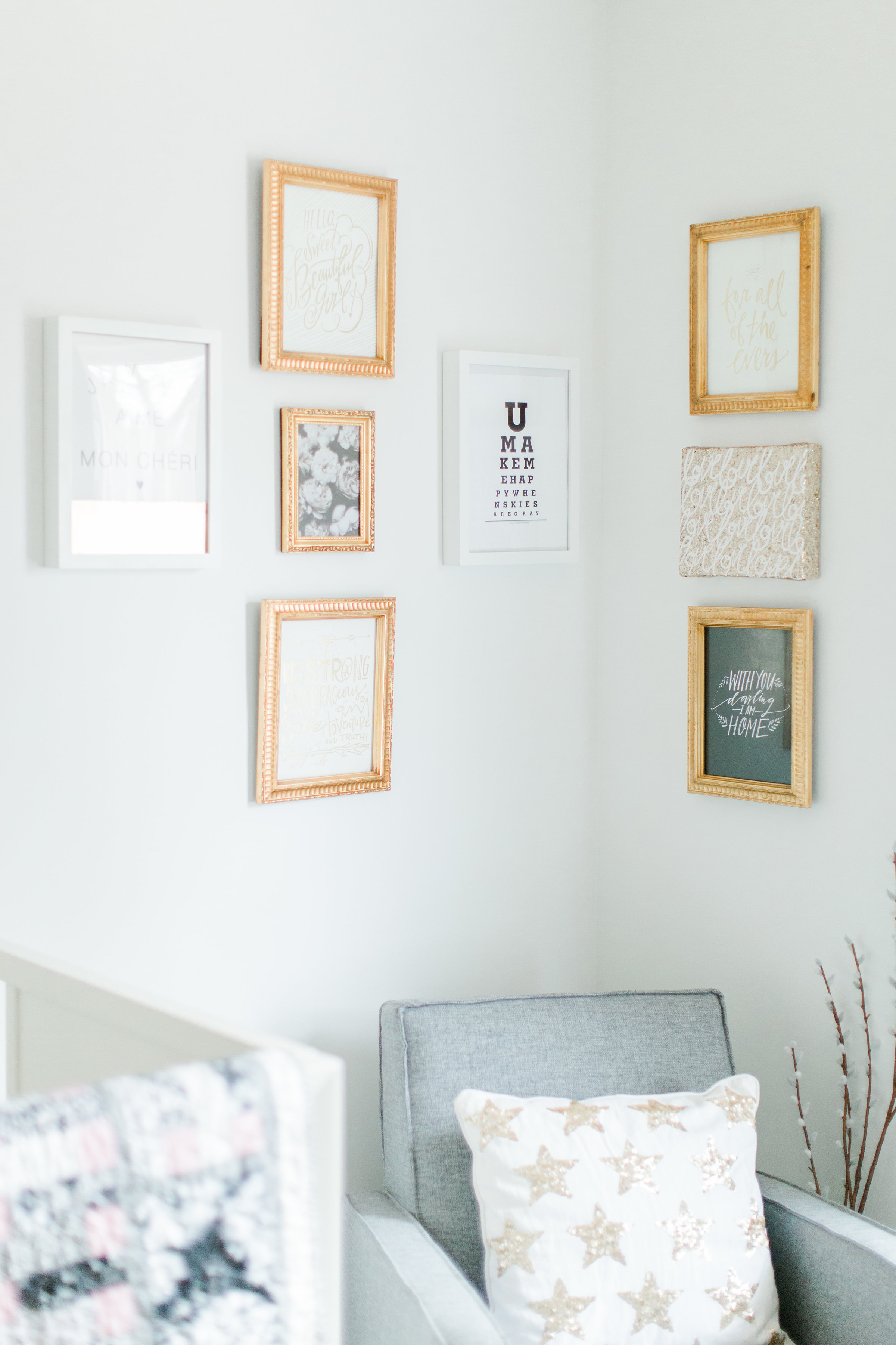 9 Nursery Must-Haves and a Tour of Our Baby Girl's Room. Click through for the details. | glitterinc.com | @glitterinc