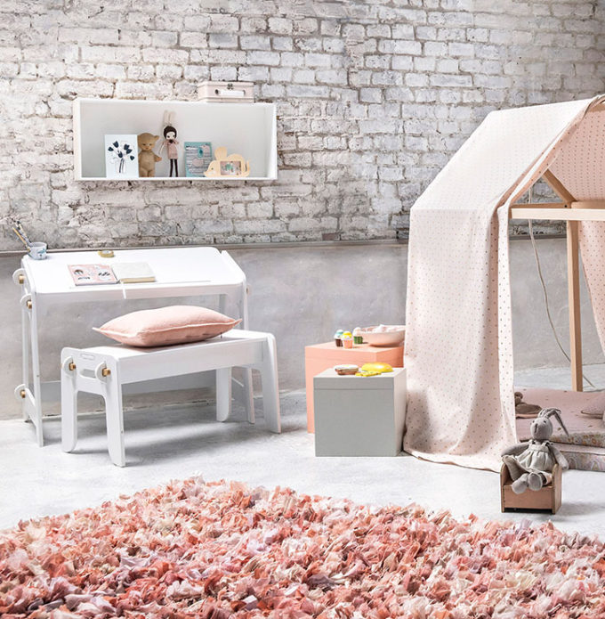 Zara Home's New Kids Collection with table, chairs, carpet and tent