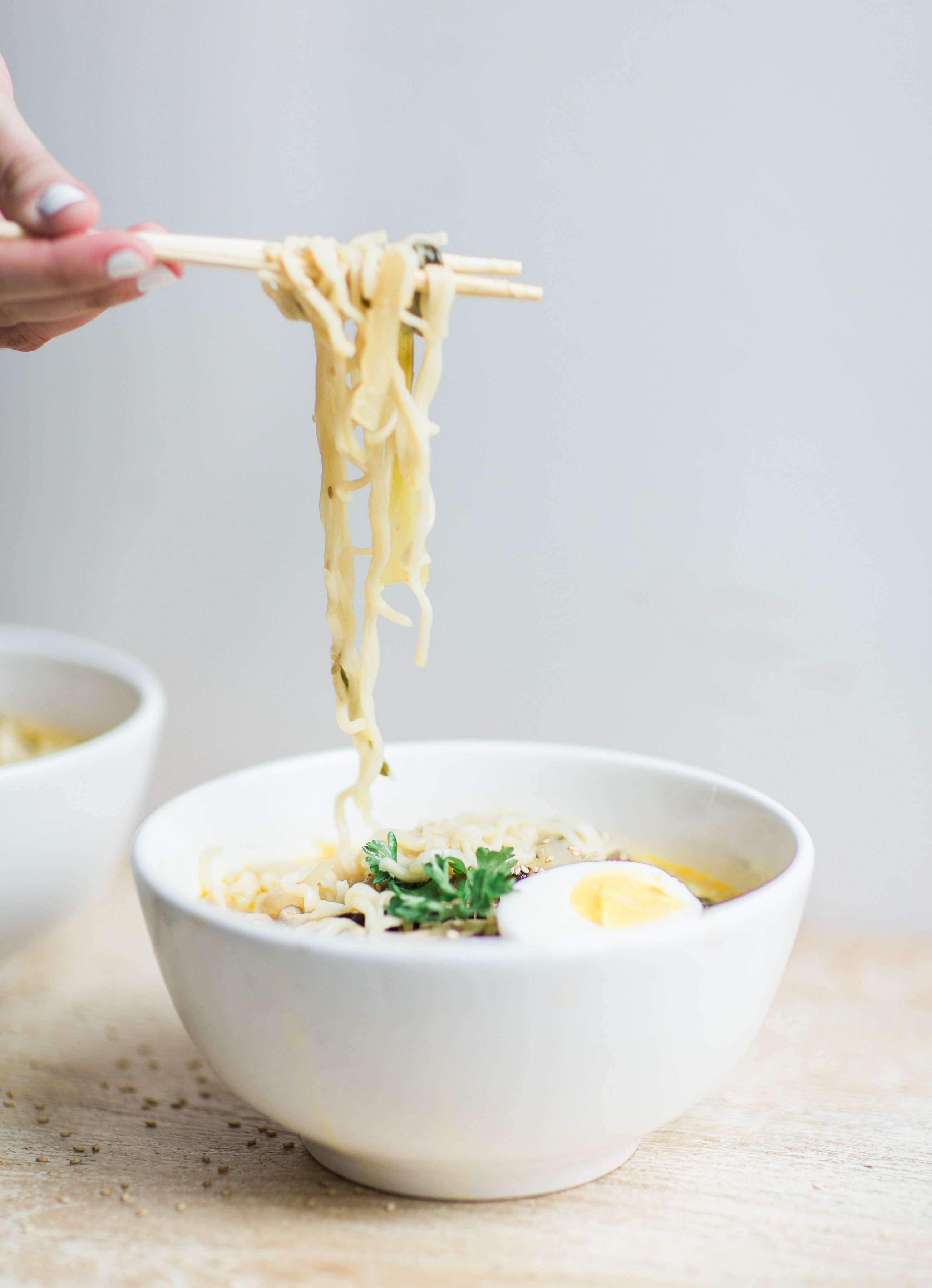 Simple Ramen Noodles Recipe in Under 15 Minutes by lifestyle blogger Lexi of Glitter, Inc.