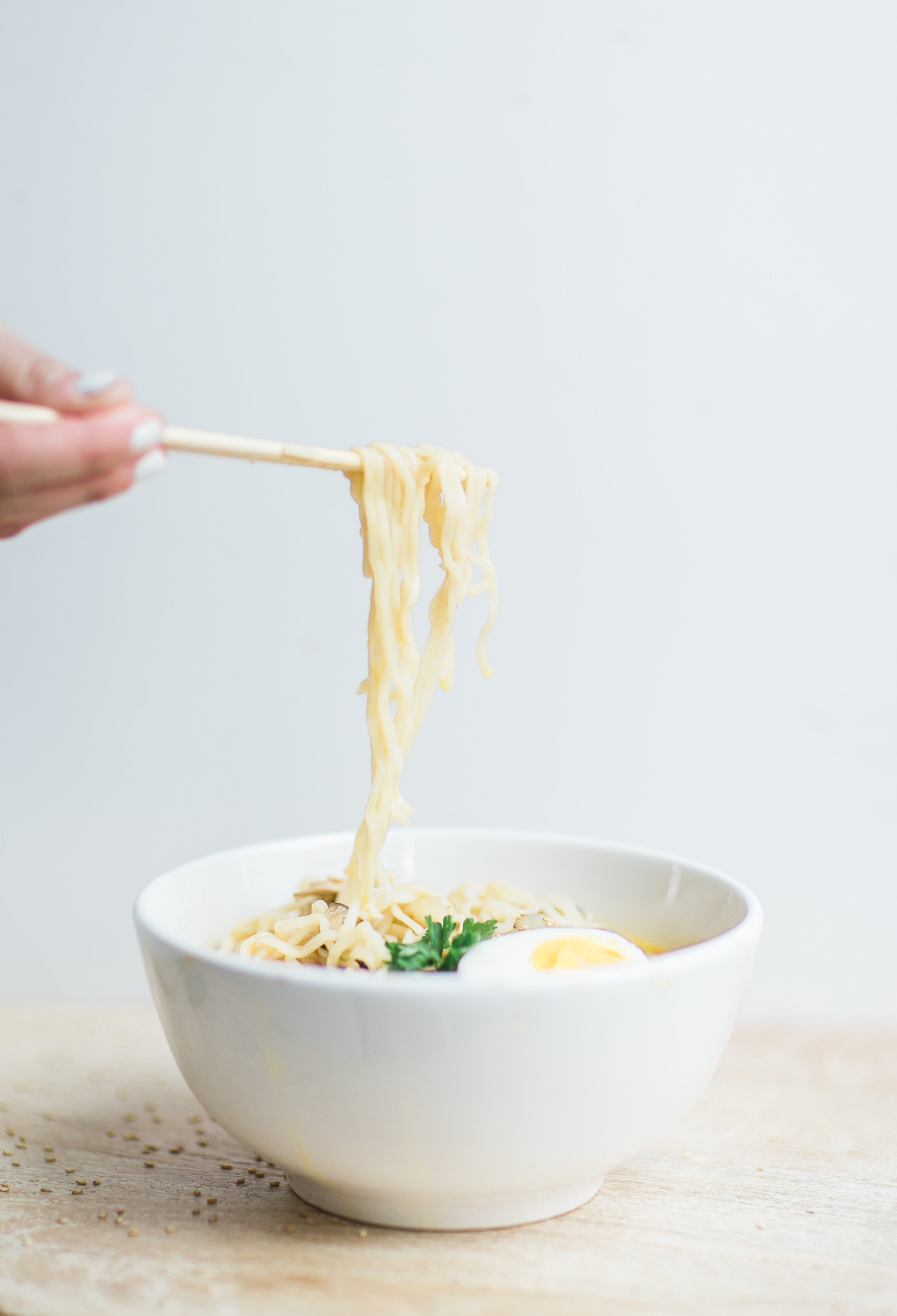 Simple Ramen Noodles Recipe in Under 15 Minutes by lifestyle blogger Lexi of Glitter, Inc.