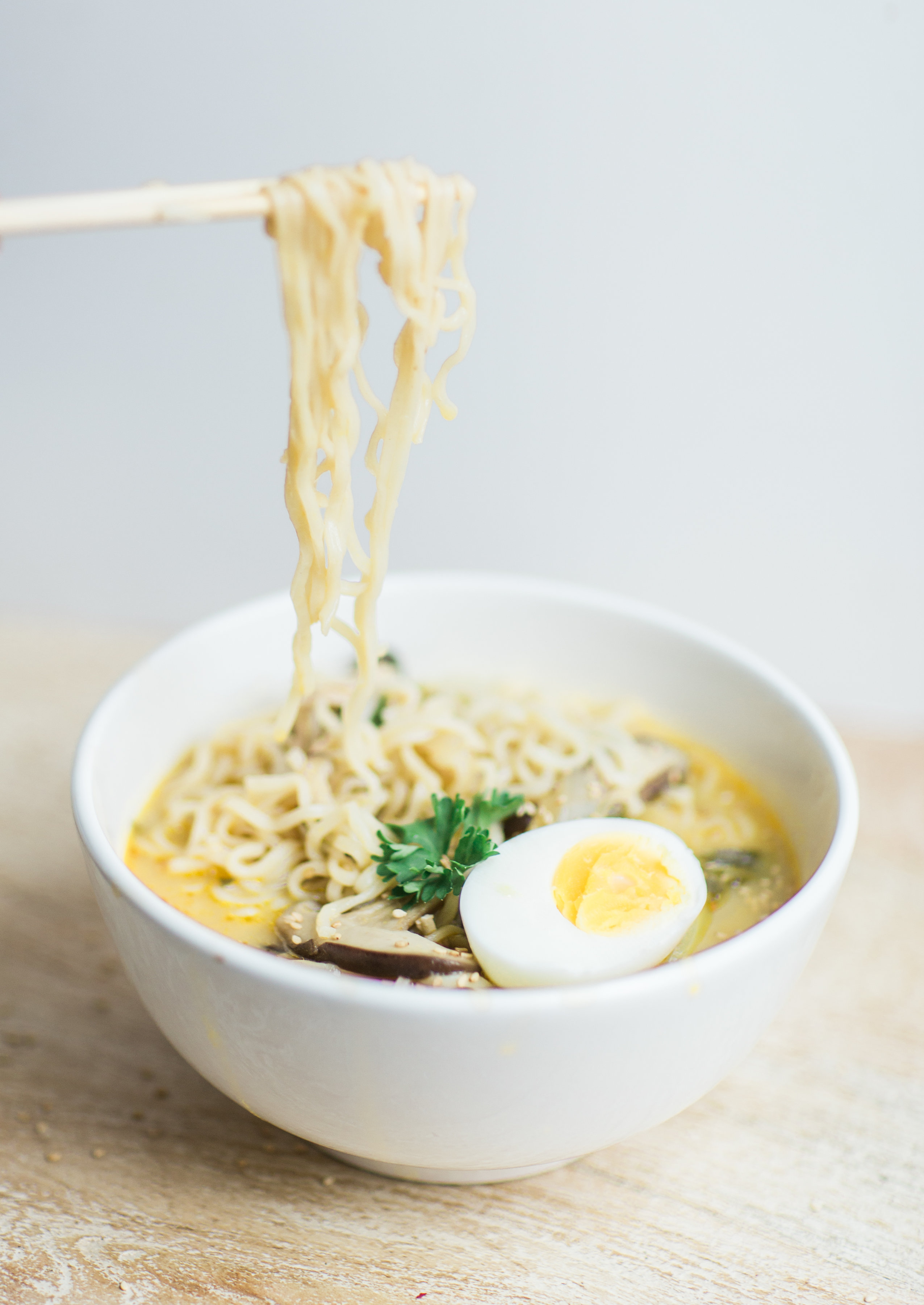 Simple Ramen Noodles Recipe in Under 15 Minutes by lifestyle blogger Lexi of Glitter, Inc.