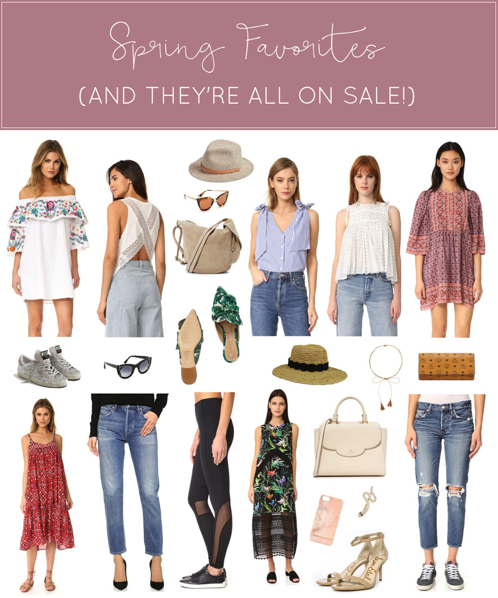  These are the Spring favorites I have at the very top of my wish list (and they are all part of the BIG Shopbop sale!) | glitterinc.com | @glitterinc