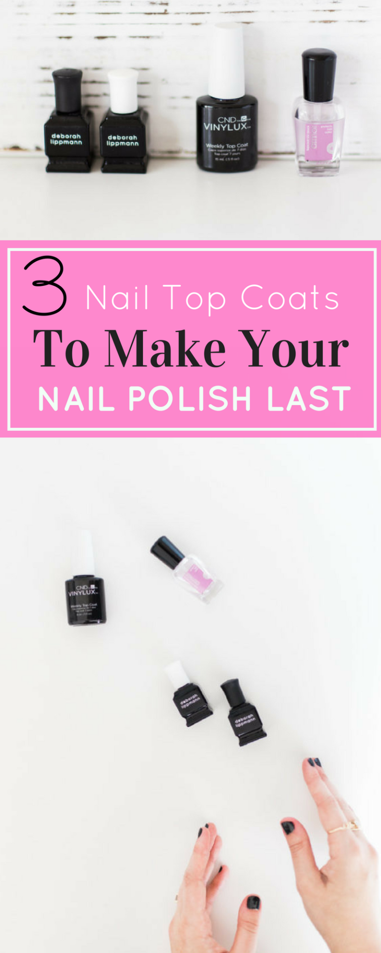 The 3 Best Nail Polish Top Coats to Make Your Manicure LAST Glitter, Inc.