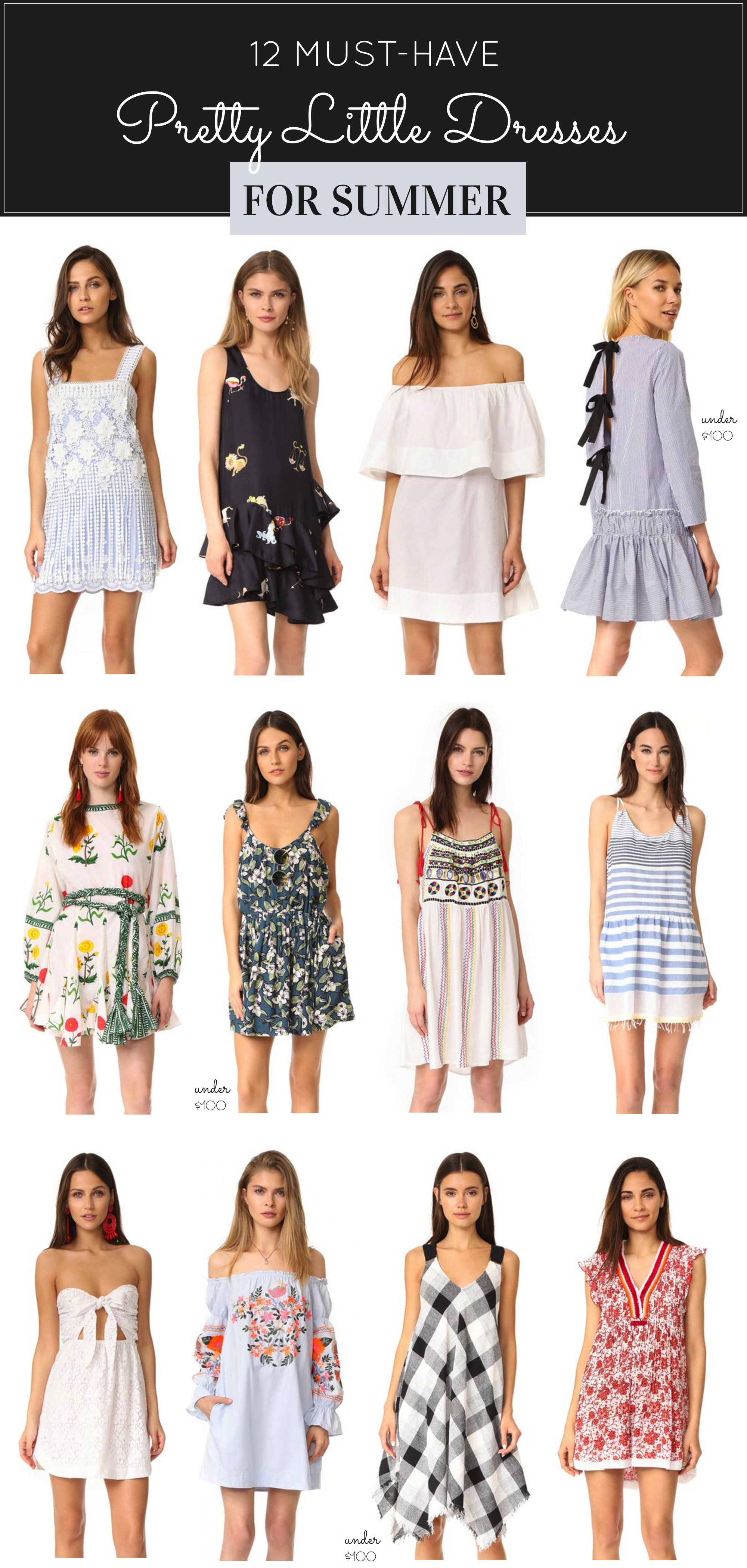 pretty long summer dresses