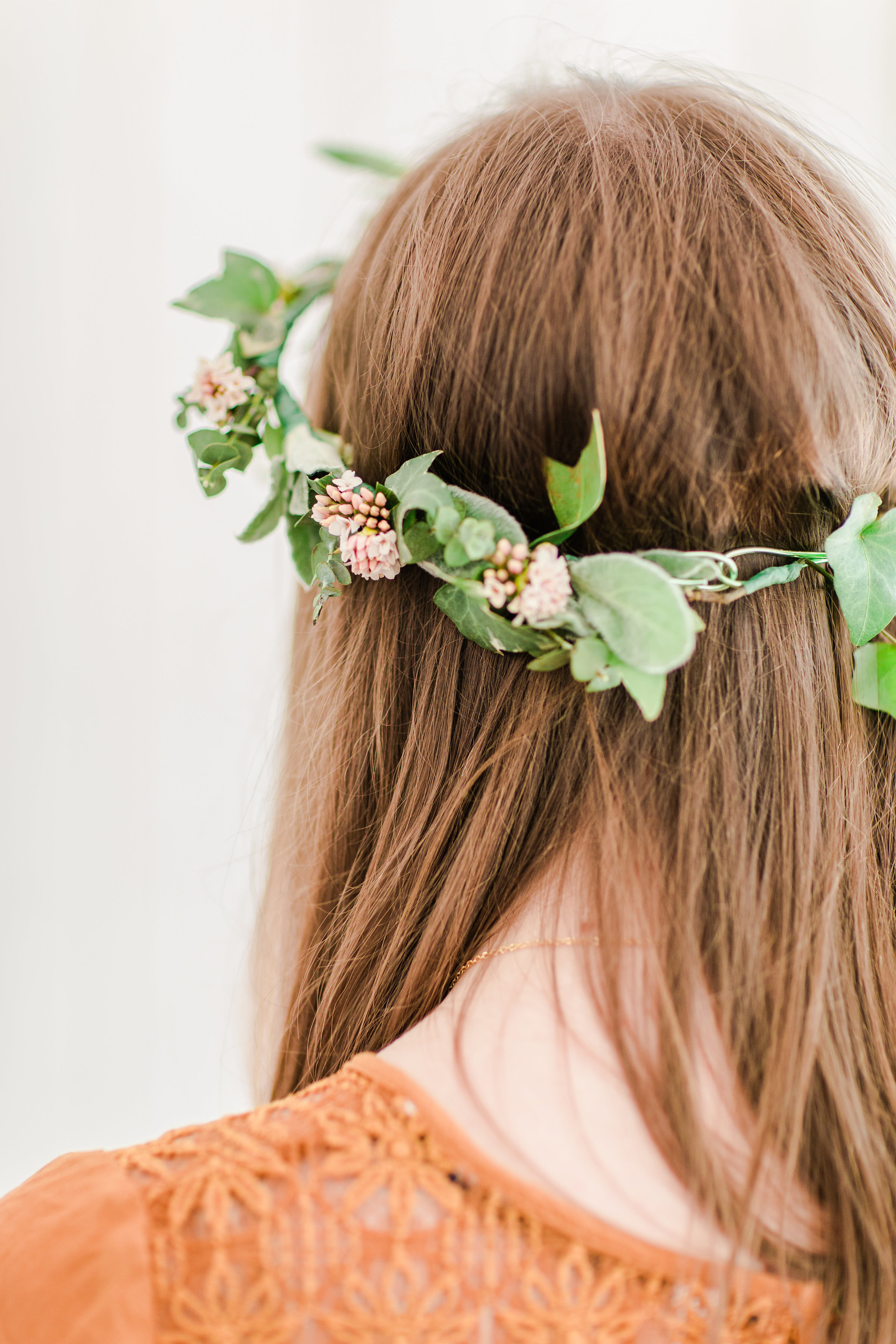 real flower headbands