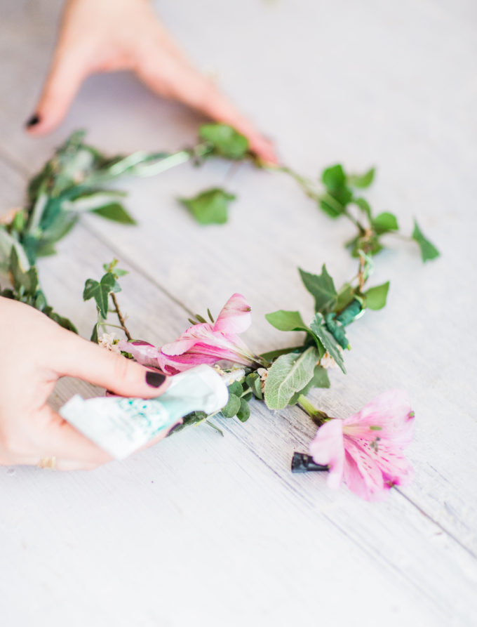 How to Make a Real Flower Crown Glitter, Inc.