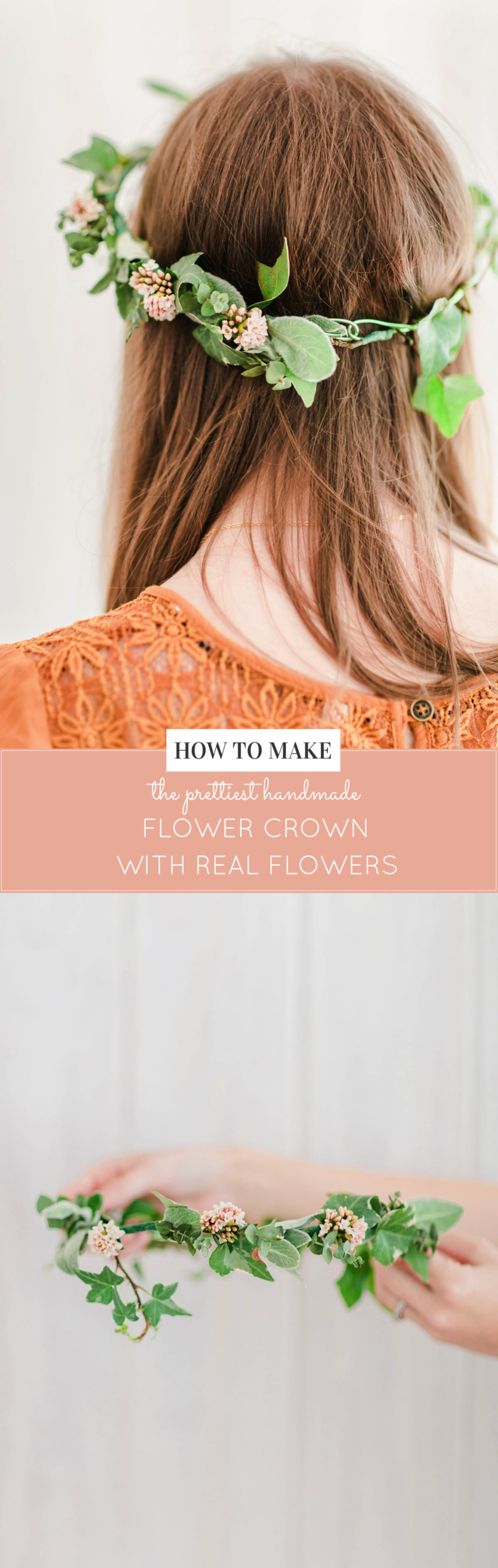 How to Make a Real Flower Crown Glitter, Inc.