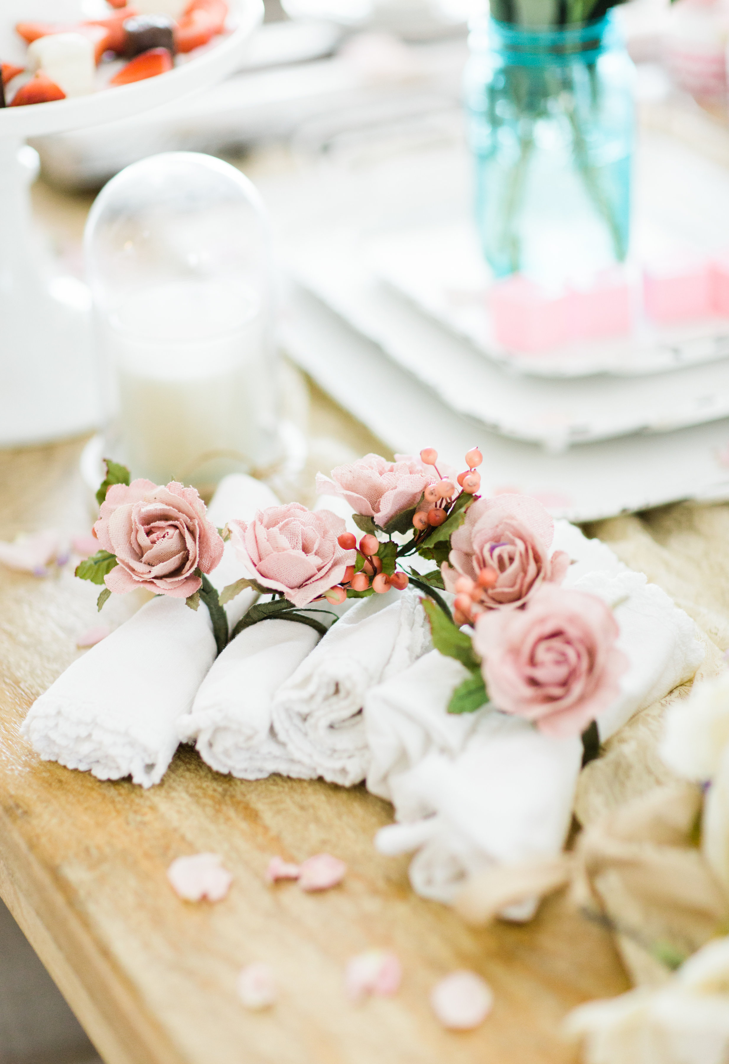 Lifestyle blogger Lexi of Glitter, Inc. shares how to throw a tea party baby shower in 6 easy steps; plus a DIY diaper cake using cupcake liners! #babyshower #teaparty #teapartybabyshower #shower #teapartyshower #party #newbaby #baby | Click through for the details. | glitterinc.com | @glitterinc