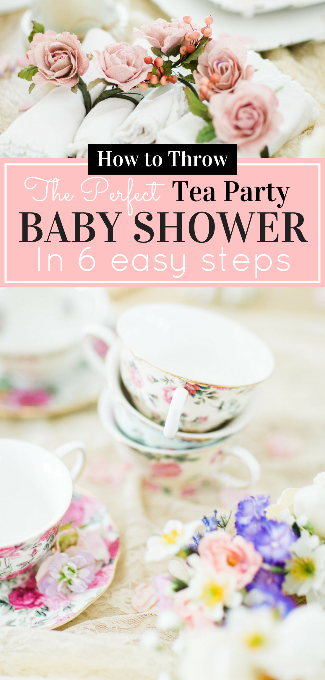 How To Throw A Tea Party Baby Shower In 6 Easy Steps Glitter Inc